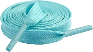 2 Pairs Flat Shoelaces for Sneakers,Double Layered Glow in the Dark Shoe Laces,Reflective Runing Shoestring