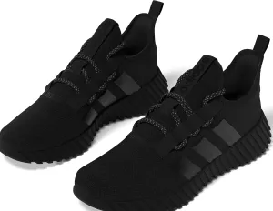 adidas Men's Kaptir 3.0 Sneaker, Black/Black/White, 9