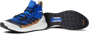 adidas Men's Terrex Free Hiker Primeblue Hiking Shoes, Core Black/Core Black/Bold Blue - 12.5