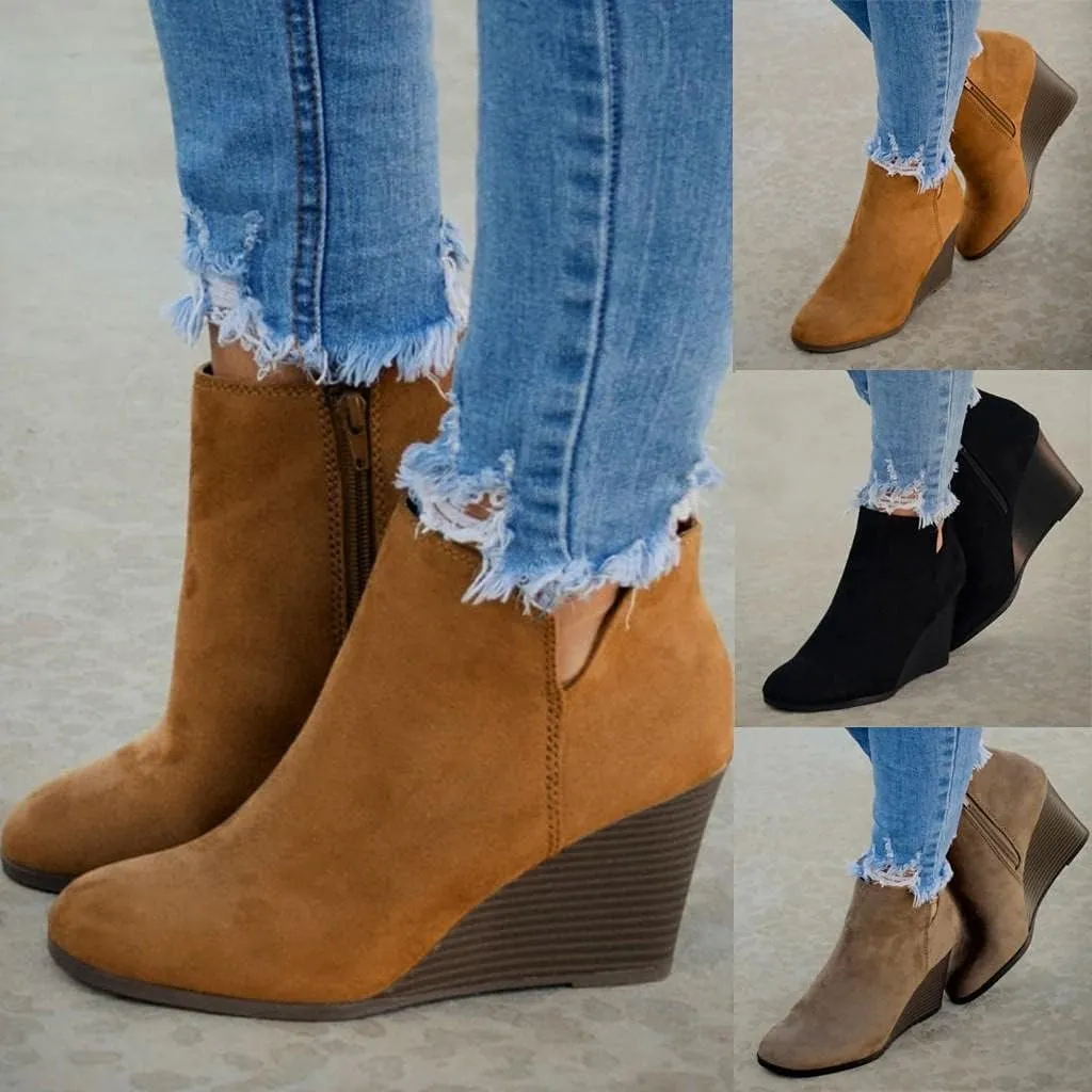 Ankle Booties for Women Low Heel,Rhinestone Ankle Booties Comfy Short Boots Chunky Block Western Shoes