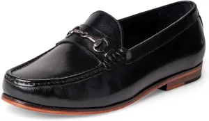 Anthony Veer Filmore Bit Loafers for Men | Slip-On | Blake Stitch Construction | Fully Leather Lined | Ortholite Cushion Leather Footbed | Leather Outsole