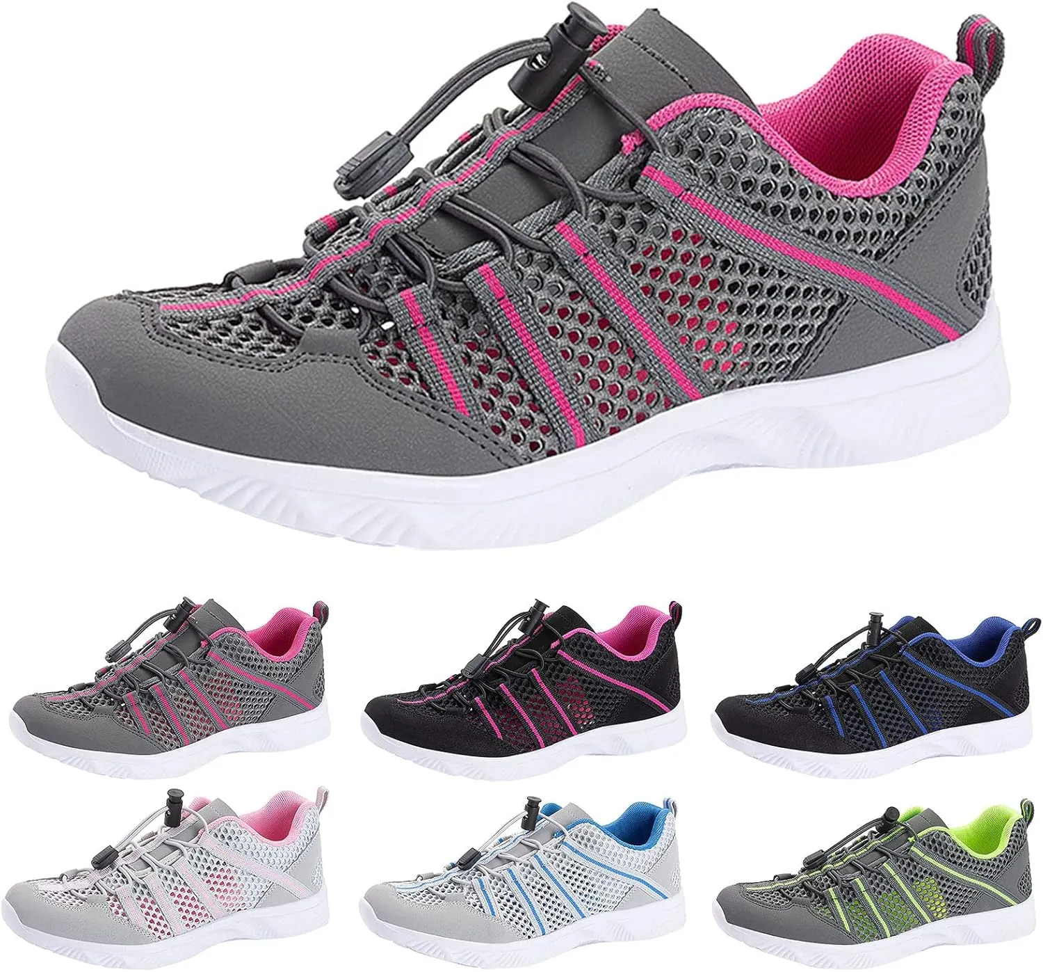 Aqua Water Shoes Women Men Quick Dry Barefoot Beach Swim Pool Surf Yoga Hiking Kayaking Lightweight Breathable Non Slip Outdoor
