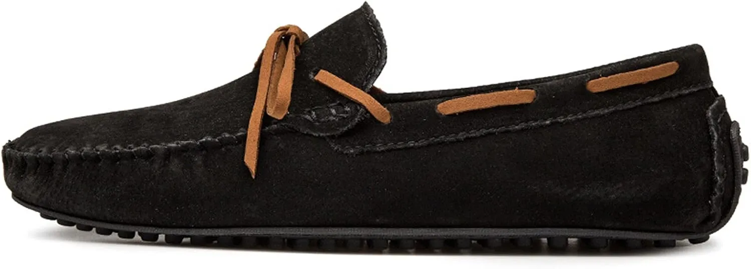 Asifn Mens Casual Leather Loafers Driving Slip-On Fashion Penny Dress Shoes Comfort Moccasins