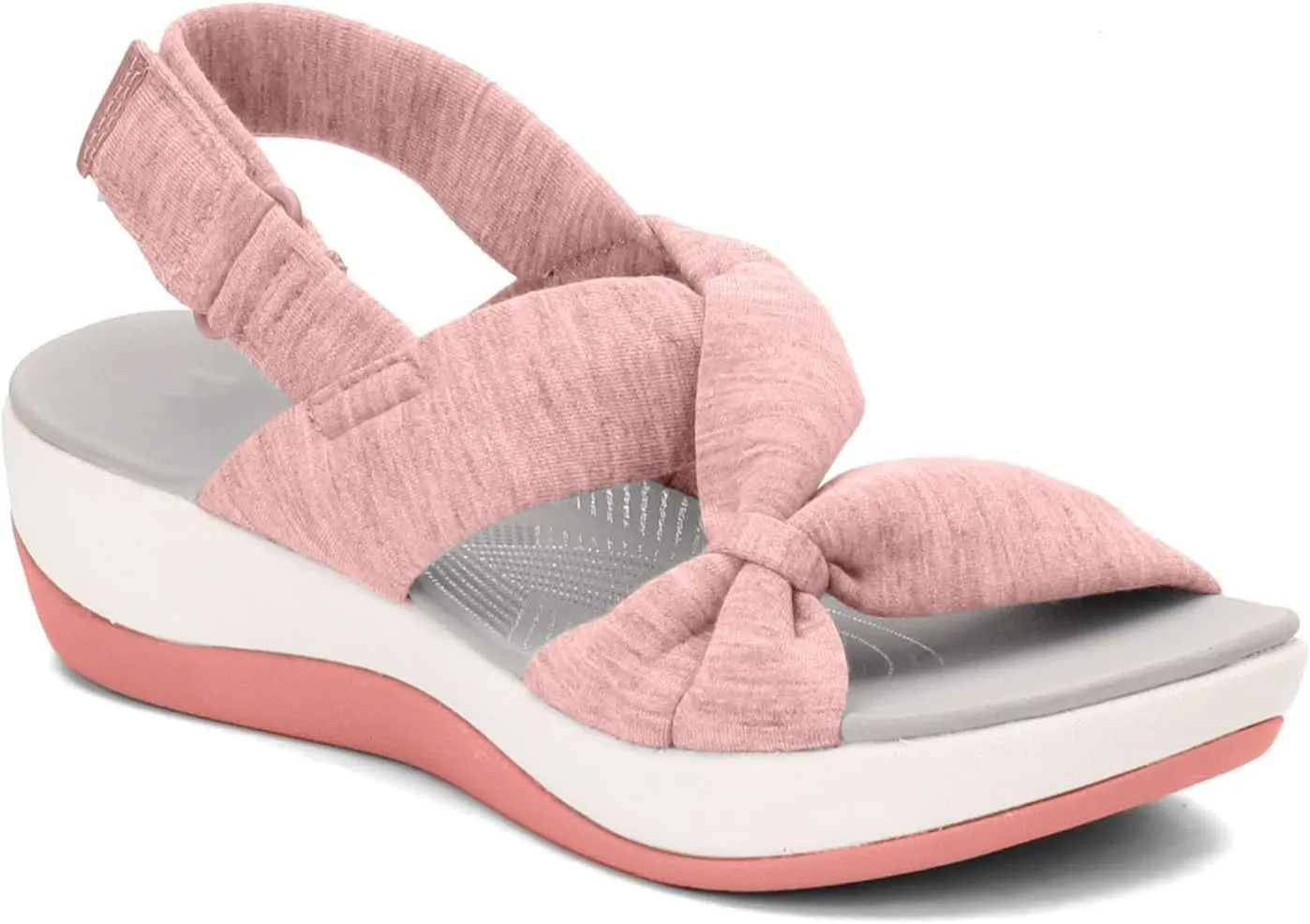 Avylays Orthopedic Sandals for Women,Slides for Women Double Buckle,Orthopedic Flip Flops,Arch Support Sandals Wedge Flip Flops Walking Summer Shoes