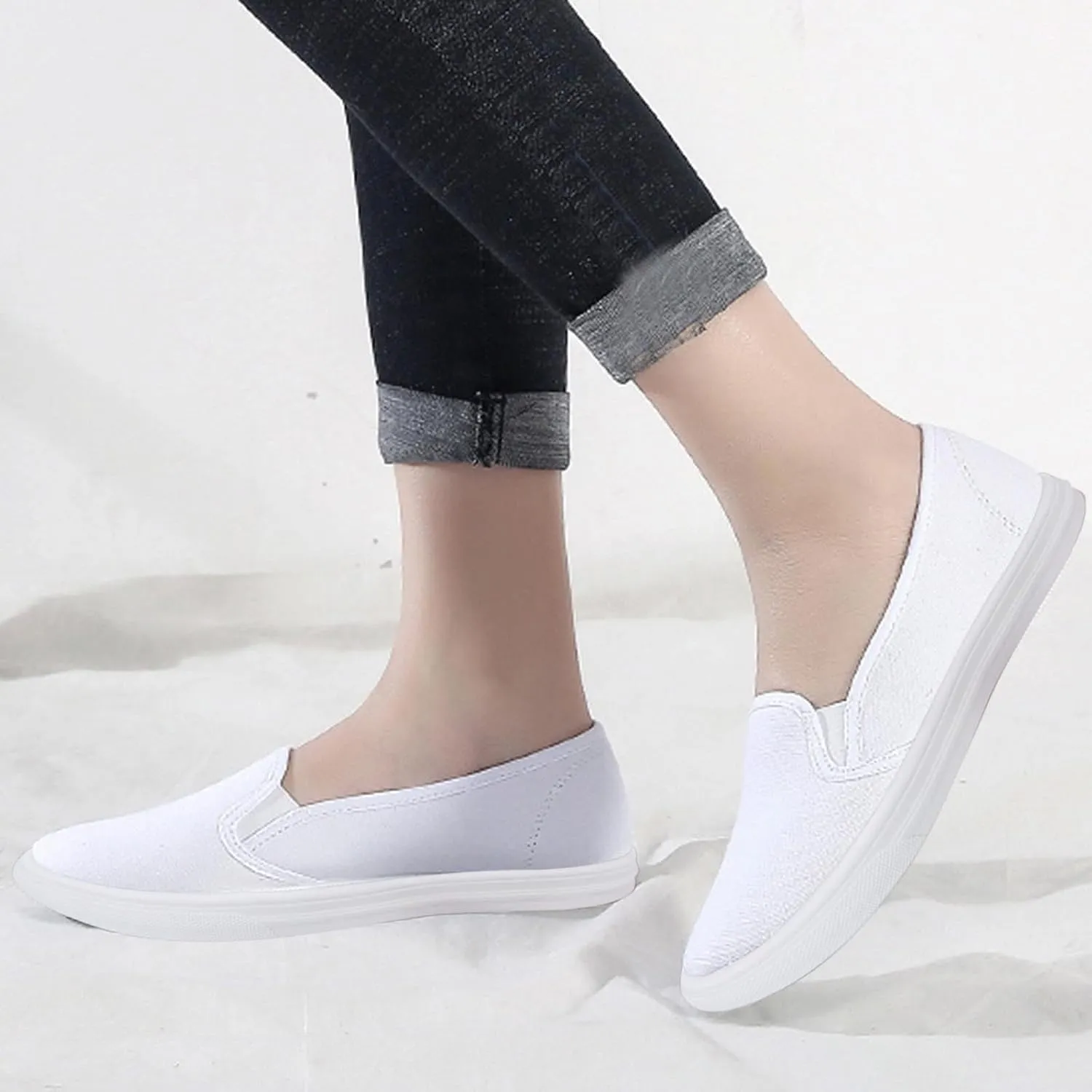 Barefoot Shoes Women Wide Women Loafers Comfortable Round Toe Flats ComfortableFashion Casual Comfy Soft Christmas Print Shoes Women Basketball Shoes for Men