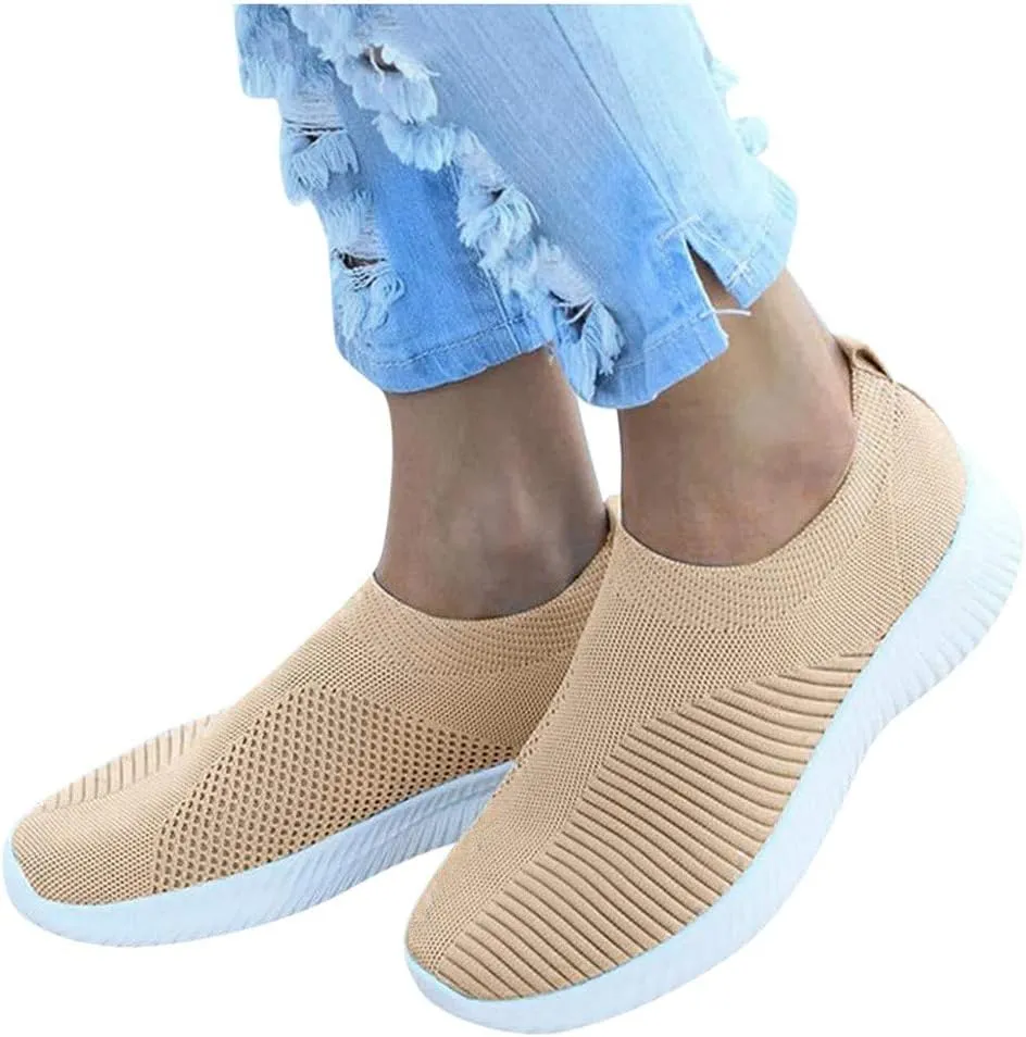 Black Casual Sneakers for Women 2023 Slip On Sneakers Women Size 10 Wide Womens Casual Shoes for Fall/Winter White High Top Sneakers for Women Zapatos De Mujer para Trabajo En Restaurante