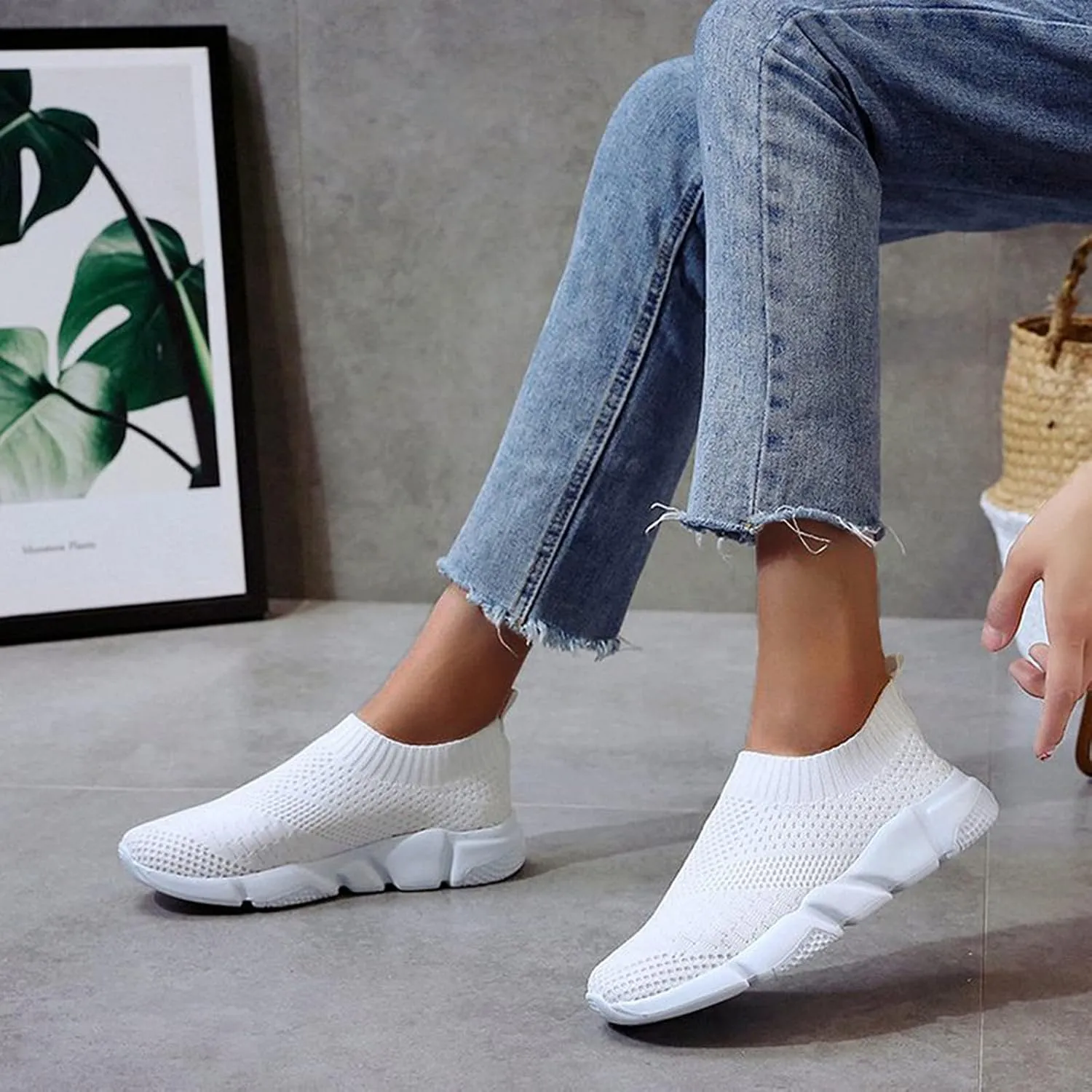 Black Slip Ons Women Sneakers Slip On Shoes Women Dressy Black Non Slip Shoes for Women Back Support White High Top Sneakers for Women Comfy Open Toe Flats Shoes Women Dressy Cute