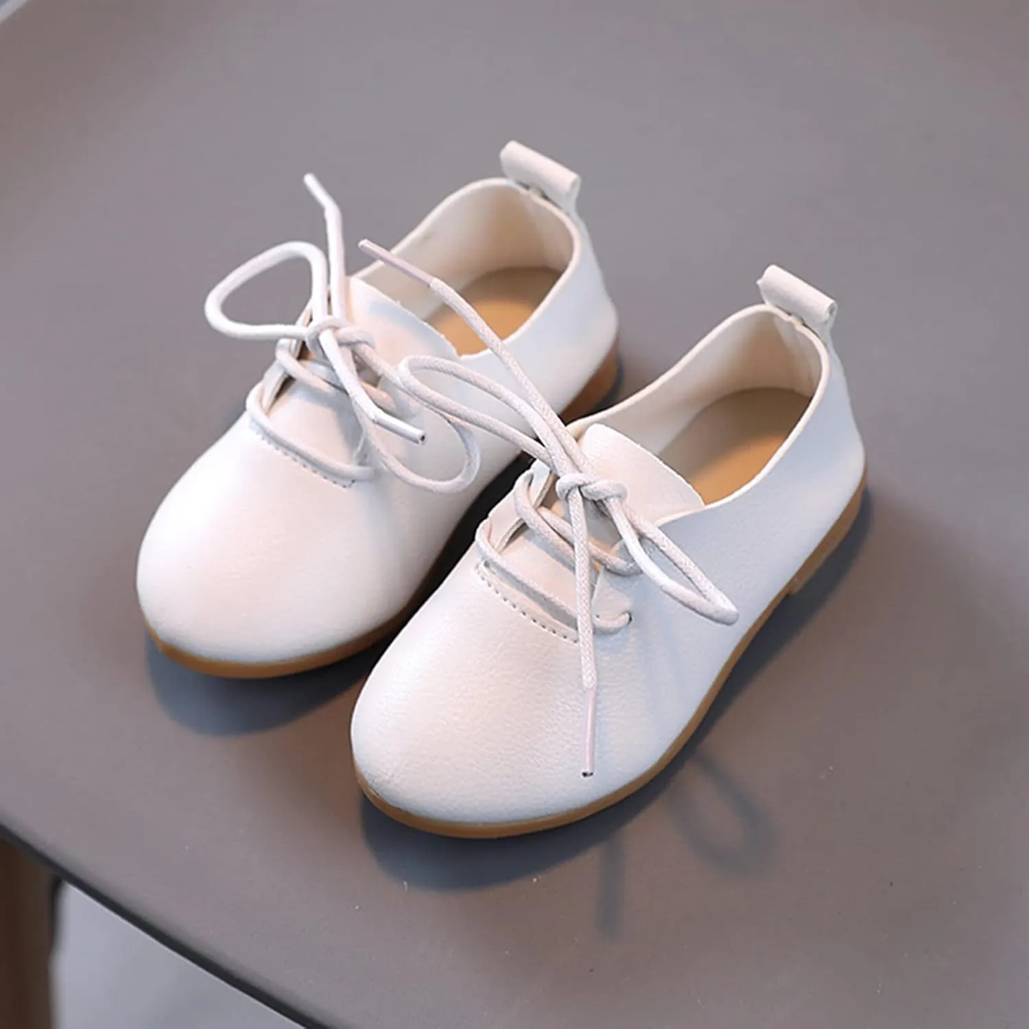 Boys Girls Dress Shoes Kids School Uniform Formal Casual Oxfords for Toddler Kid Wedding Church Dress Shoes