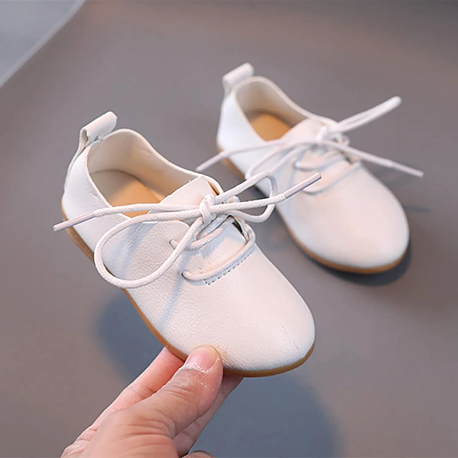 Boys Girls Dress Shoes Kids School Uniform Formal Casual Oxfords for Toddler Little Kid Wedding Church Mary Jane Girls