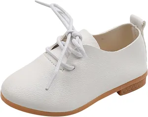 Boys Girls Dress Shoes Kids School Uniform Formal Casual Oxfords for Toddler Little Kid Wedding Church Mary Jane Girls