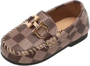 Casual Dress Leather Loafers for Boys