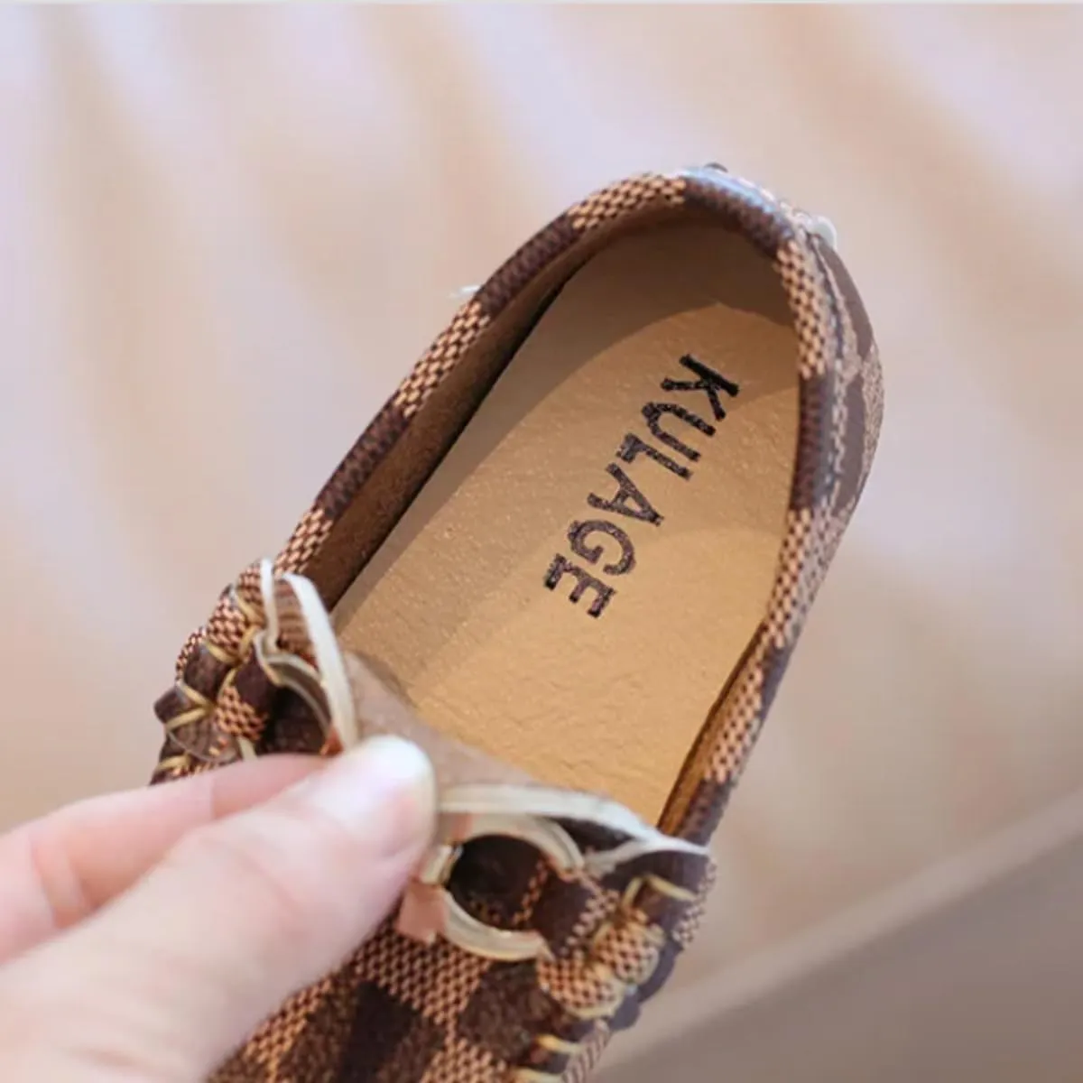 Casual Dress Leather Loafers for Boys