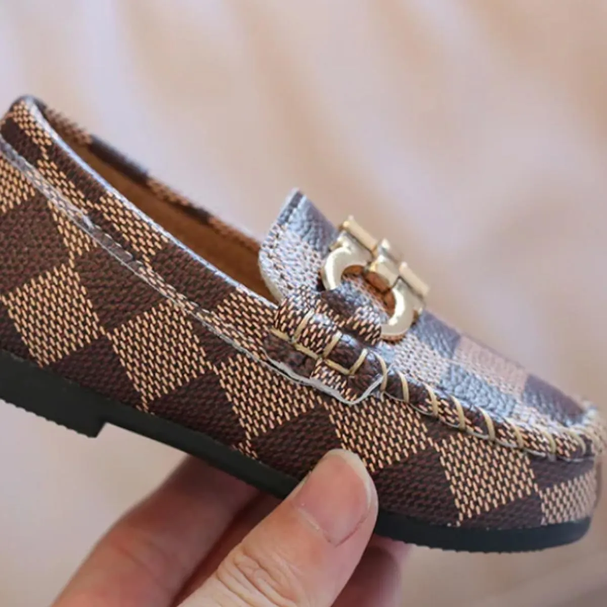 Casual Dress Leather Loafers for Boys