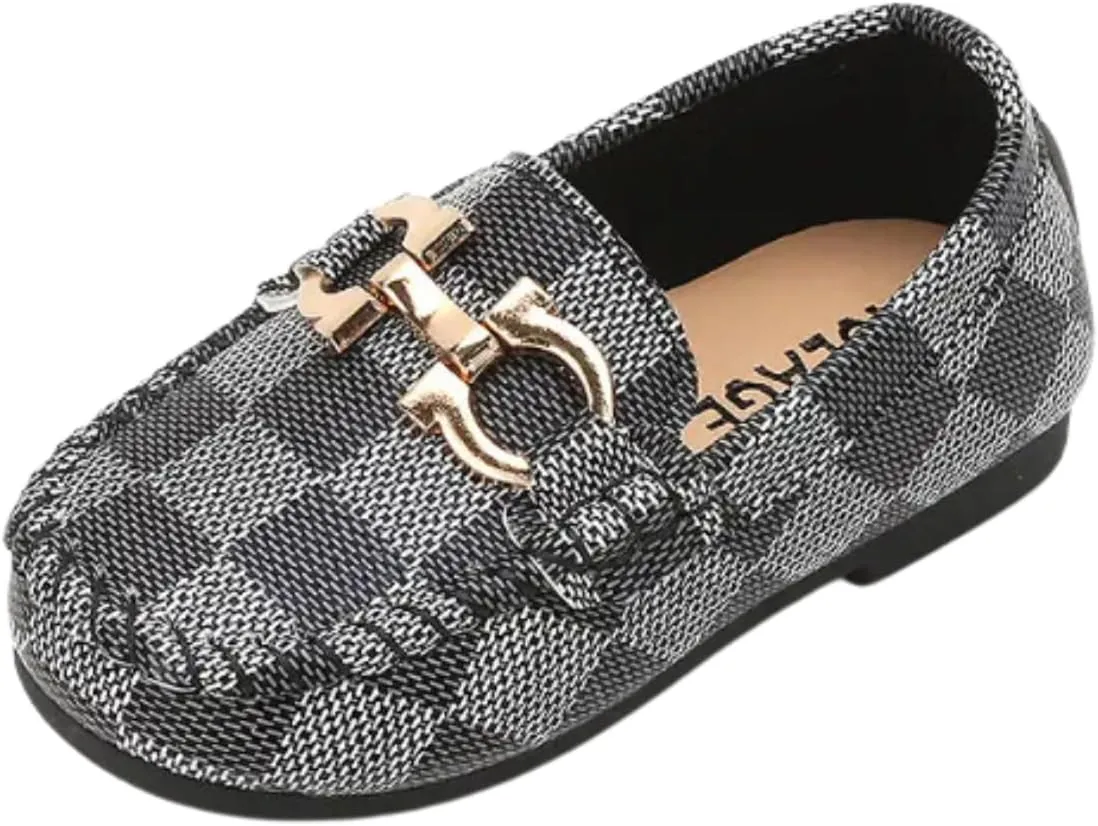 Casual Dress Leather Loafers for Boys