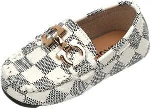 Casual Dress Leather Loafers for Boys
