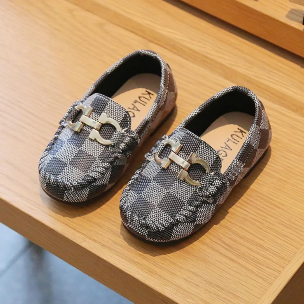 Casual Dress Leather Loafers for Boys