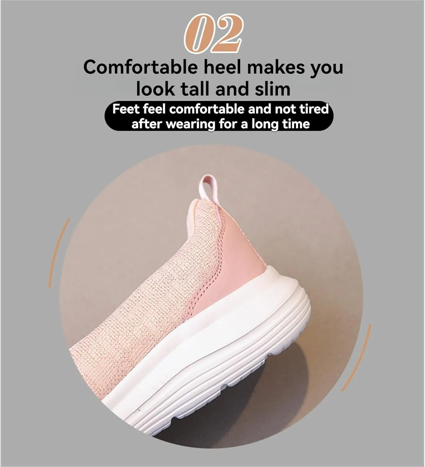 Casual Shoes for Women Loafers Flats Slip on Arch Support Shoes Comfort Wide Width Walking Slip-Ins Sneaker Boat Shoes