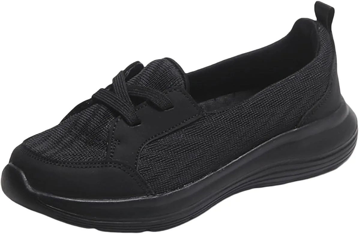Casual Shoes for Women Loafers Flats Slip on Arch Support Shoes Comfort Wide Width Walking Slip-Ins Sneaker Boat Shoes