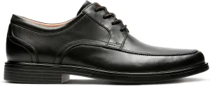 Clarks Men's Un Aldric Park Oxford, Black (Black Leather), 10