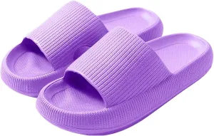 Cloud Slippers for Women and Men Lightweight House Slipper Non-Slip Soft Shoes Slide Slippers for Indoor and Outdoor