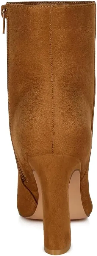 Clubdate Block Heeled Ankle Boots