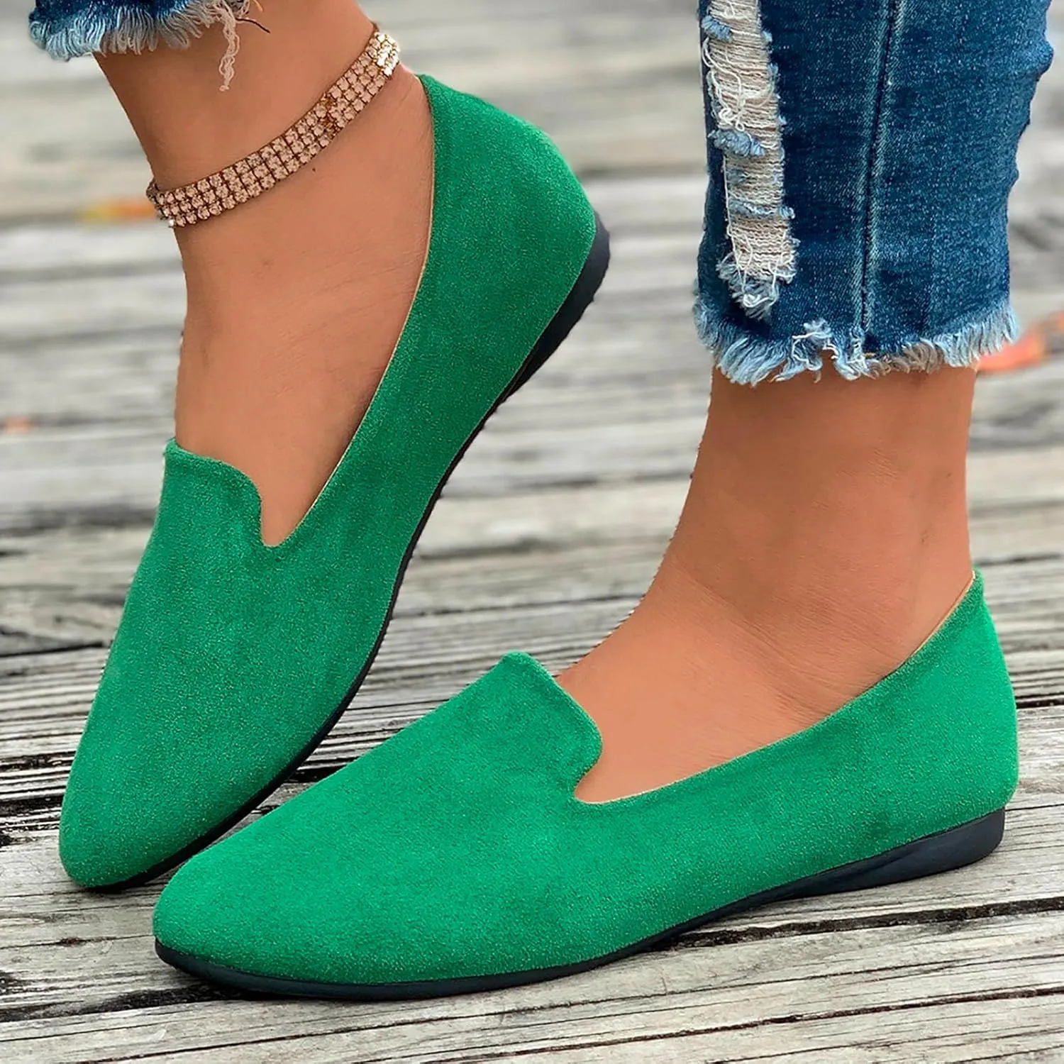 Comfortable Work Shoes Round Toe for Women Dressy Comfortable Slip On Dress Business Casual Shoes for Women