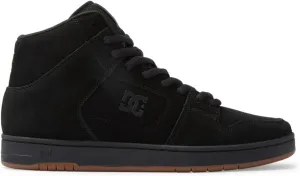 DC Men's Manteca 4 Hi High Top Casual Skate Shoe Sneaker, Black/Black/Gum, 5