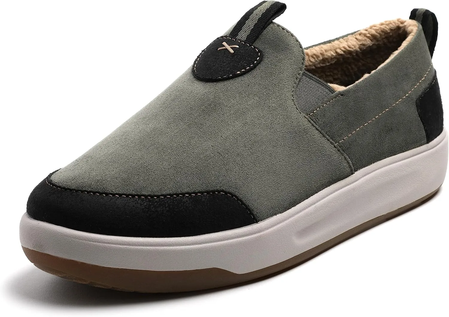Dearfoams Men's Cypress Water Resistant Slip-On Comfort Sneaker