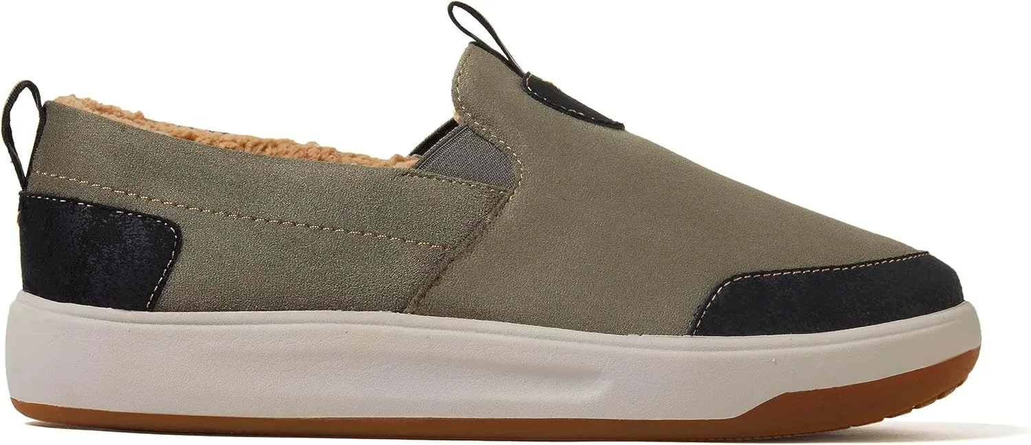 Dearfoams Men's Cypress Water Resistant Slip-On Comfort Sneaker