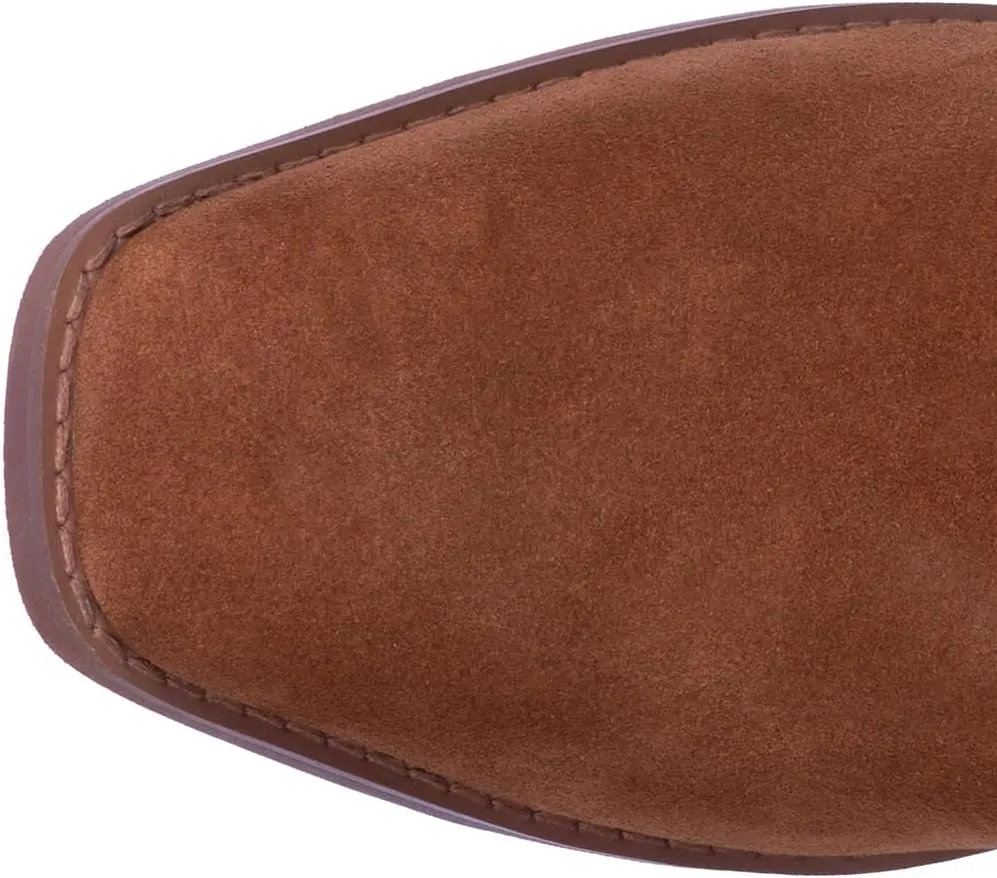 Dingo Mens Buster Pull On Casual Boots Mid Calf - Brown