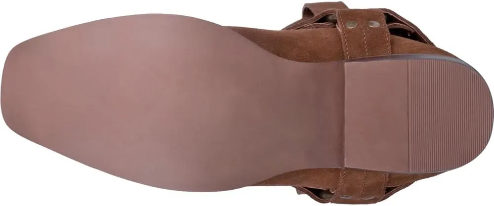 Dingo Mens Buster Pull On Casual Boots Mid Calf - Brown