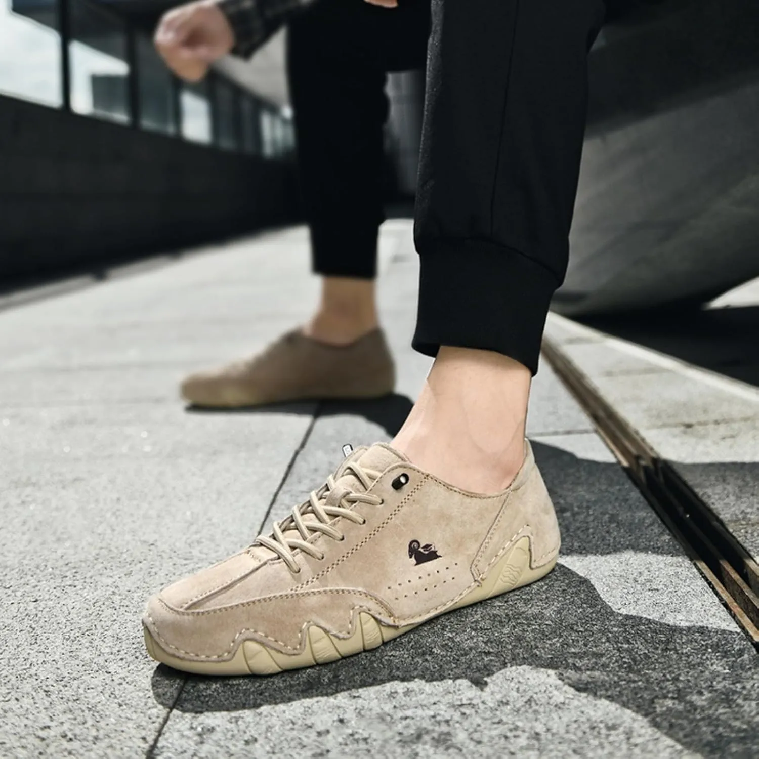 Driving Shoes for Men Beck Shoes Mens Shoes Casual Slip Ons Mens Fashion Shoes Comfort Handmade Chukka Dress Walking Shoes