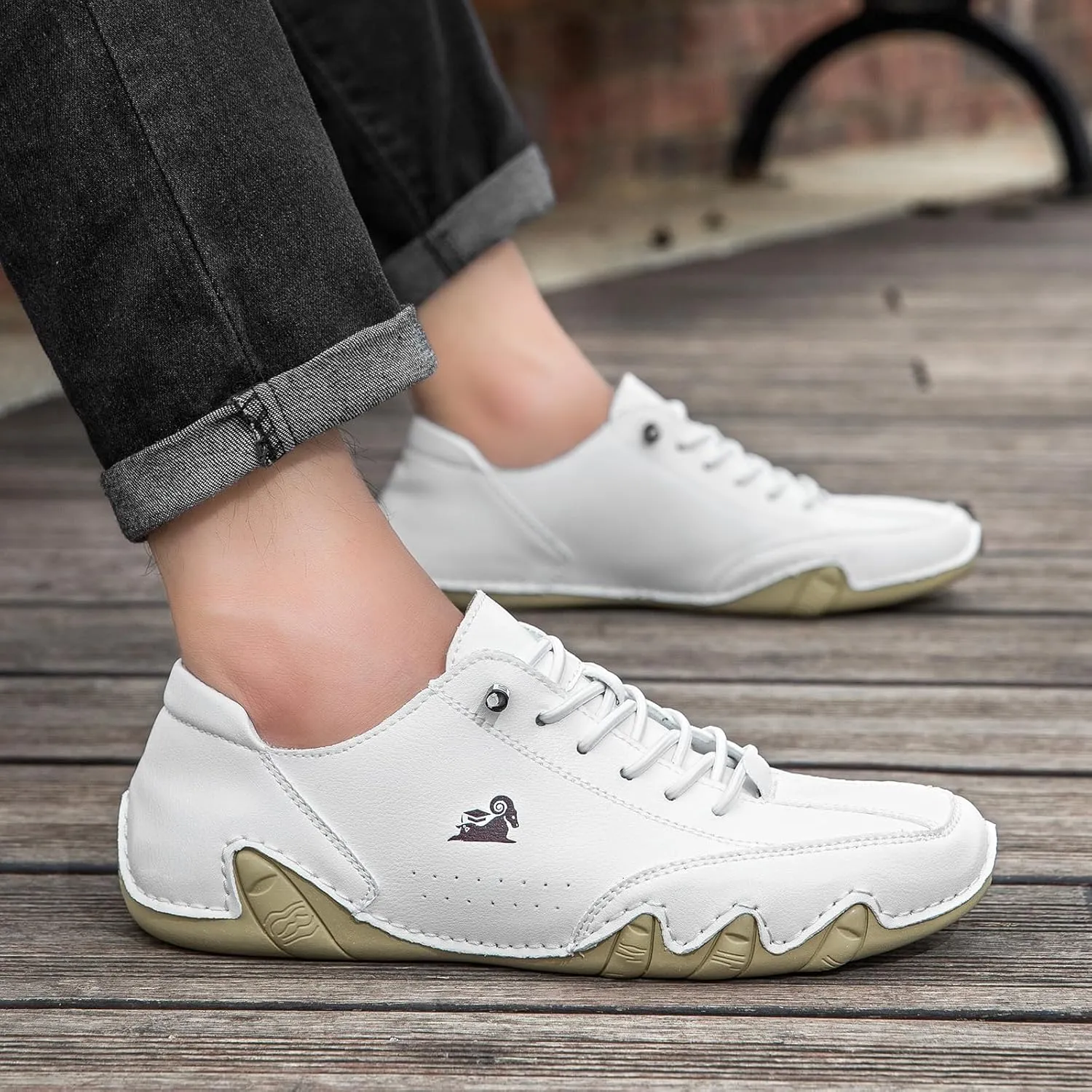 Driving Shoes for Men Beck Shoes Mens Shoes Casual Slip Ons Mens Fashion Shoes Comfort Handmade Chukka Dress Walking Shoes