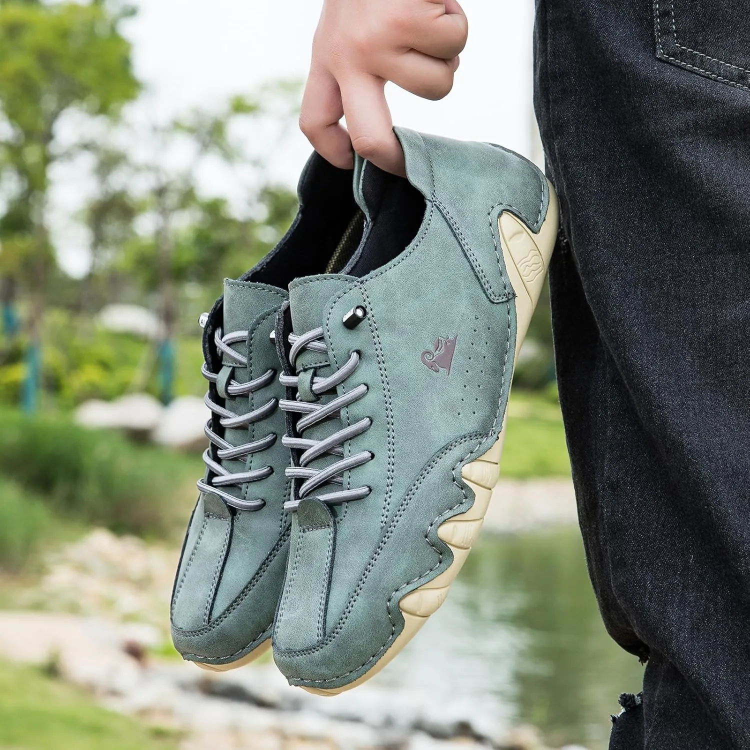 Driving Shoes for Men Beck Shoes Mens Shoes Casual Slip Ons Mens Fashion Shoes Comfort Handmade Chukka Dress Walking Shoes