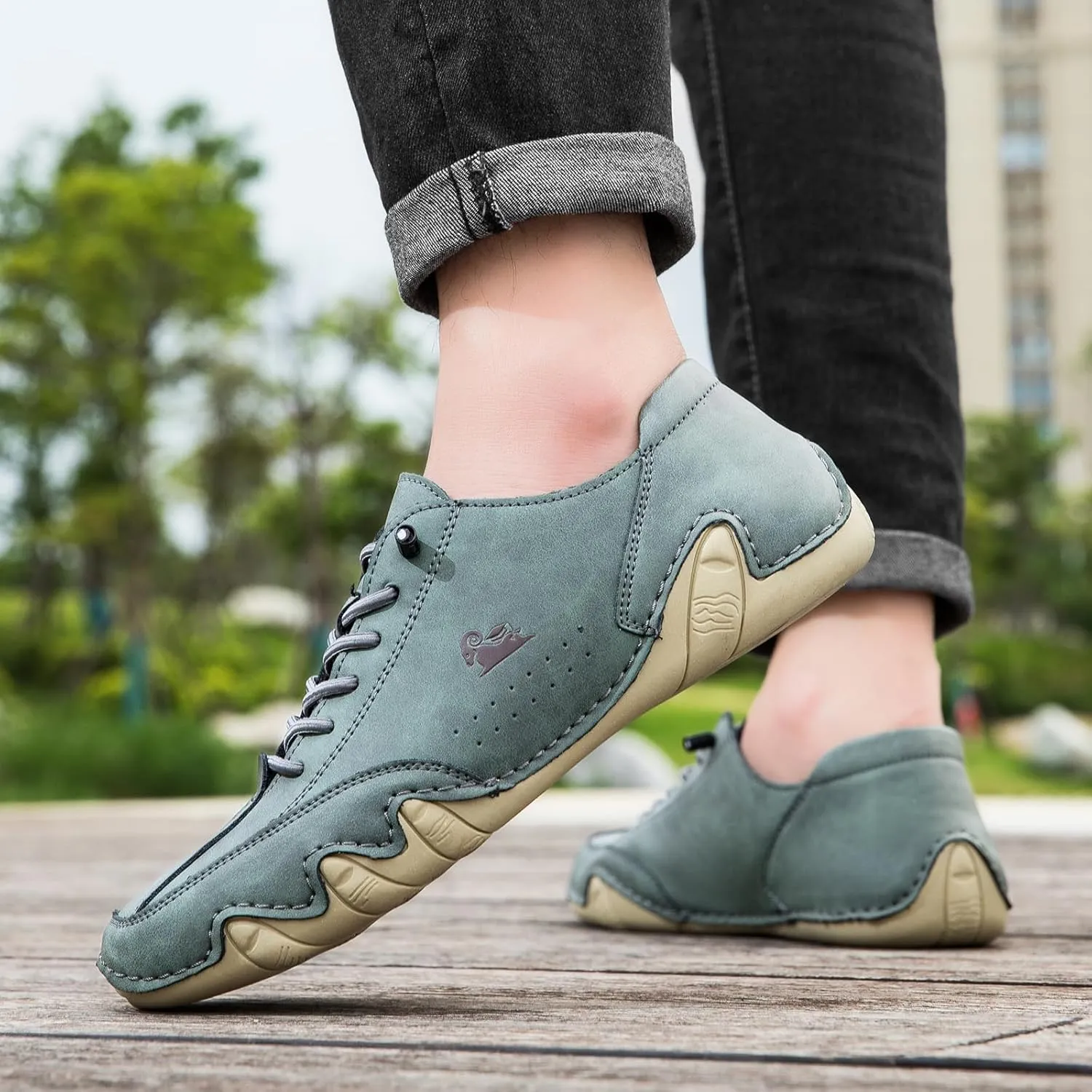Driving Shoes for Men Beck Shoes Mens Shoes Casual Slip Ons Mens Fashion Shoes Comfort Handmade Chukka Dress Walking Shoes