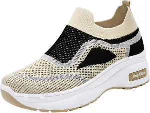 Fall High Top Sneakers for Women 2023 Vintage Orthopedic Sneakers for Women Womens Casual Shoes Slip Ons Leather Flat Womens Black Size 7 Wide Sneakers Womens Shoes Casual Slip Ons Wide Width Ortho