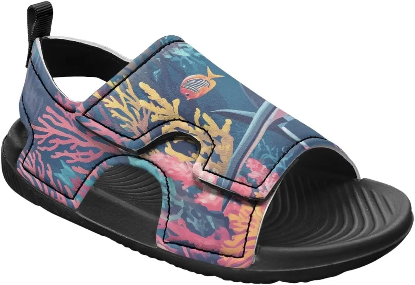 Girls Cat Sandals Cute Cartoon Kids Summer Outdoor Athletic Sport Water Sandals for School/Hiking/Beach