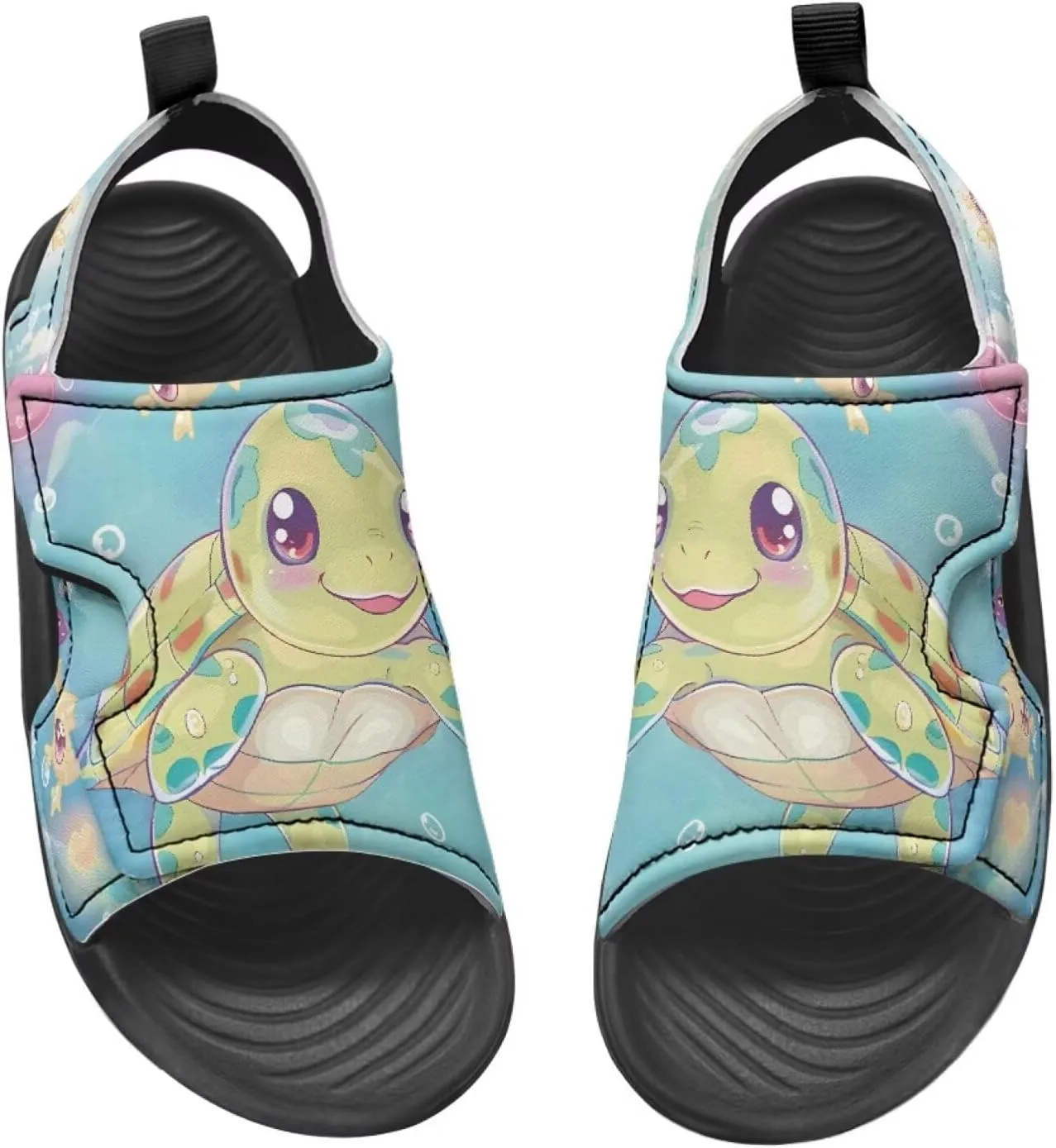 Girls Cat Sandals Cute Cartoon Kids Summer Outdoor Athletic Sport Water Sandals for School/Hiking/Beach