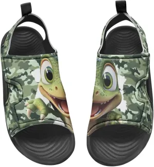 Girls Cat Sandals Cute Cartoon Kids Summer Outdoor Athletic Sport Water Sandals for School/Hiking/Beach