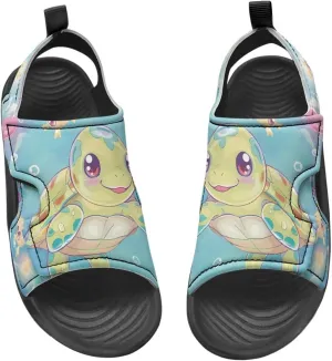 Girls Cat Sandals Cute Cartoon Kids Summer Outdoor Athletic Sport Water Sandals for School/Hiking/Beach