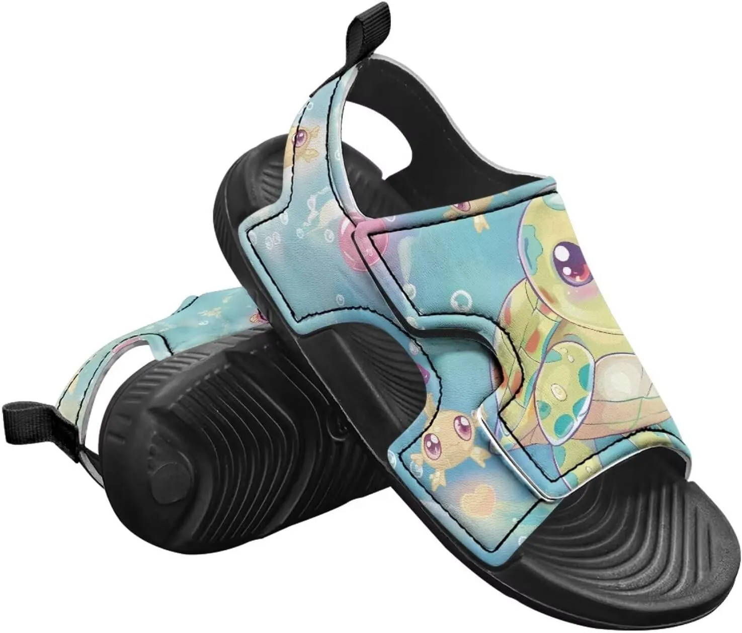 Girls Cat Sandals Cute Cartoon Kids Summer Outdoor Athletic Sport Water Sandals for School/Hiking/Beach