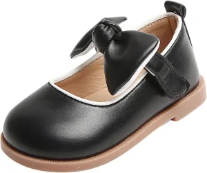 Girl's Mary Jane Rhinestone Buckle Ballerina Flats Anti Skid Sole First Walker Princess Crib Shoes Loafers Moccasins