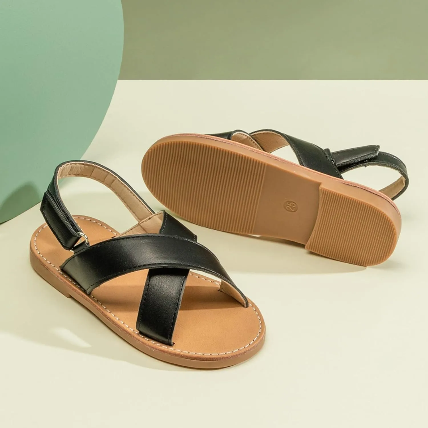 Girls Sandals Children Shoes Fashion Comfortable Soft Sole Sandals Beach Outdoor Flat Casual Girls Casual Sandals