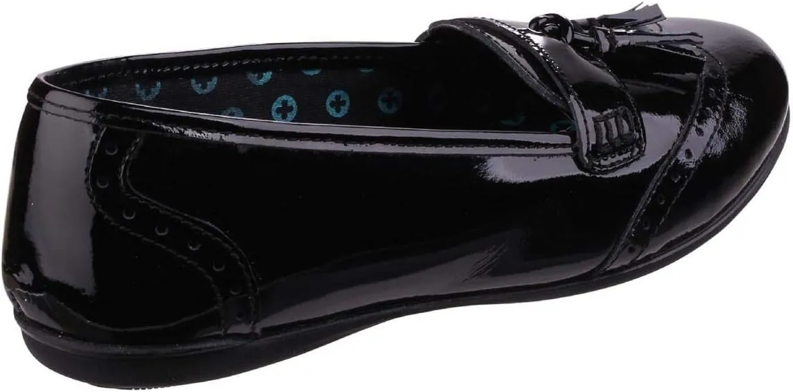 Hush Puppies Girl's Moccasins, Black