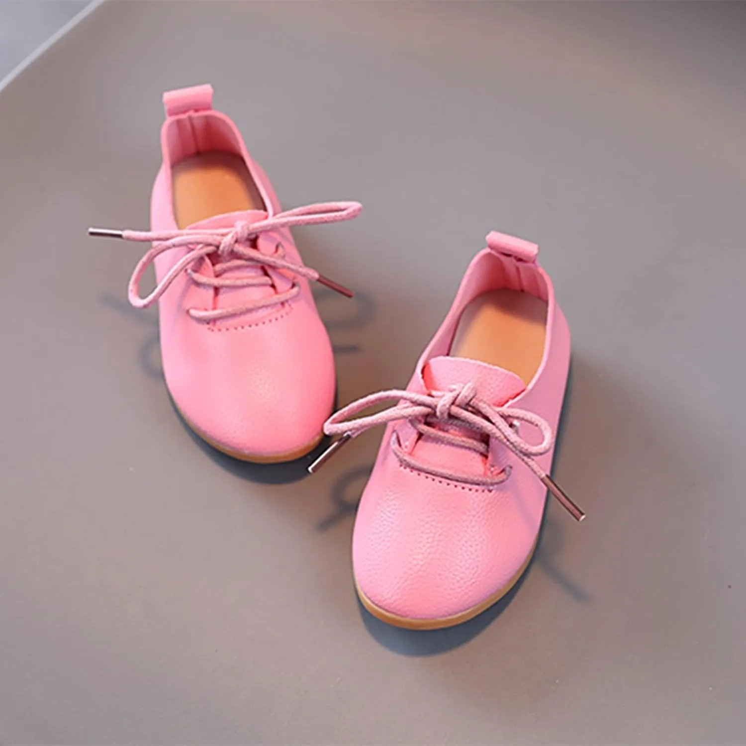 Infant Boys Girls Loafers Classic Pu Leather Wedding Shoes Toddler Lazy Crib 𝐎xford First Walking Flat ﻿﻿