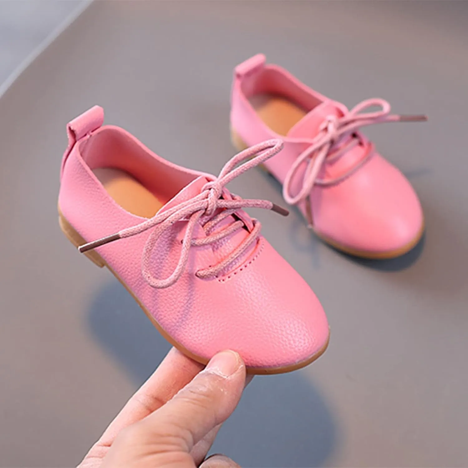 Infant Boys Girls Loafers Classic Pu Leather Wedding Shoes Toddler Lazy Crib 𝐎xford First Walking Flat ﻿﻿