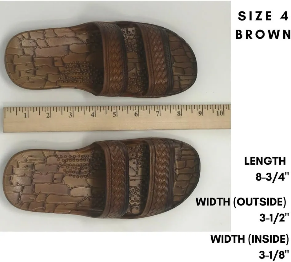 Jesus Sandals for Kids Brown, Black, Navy & Pink