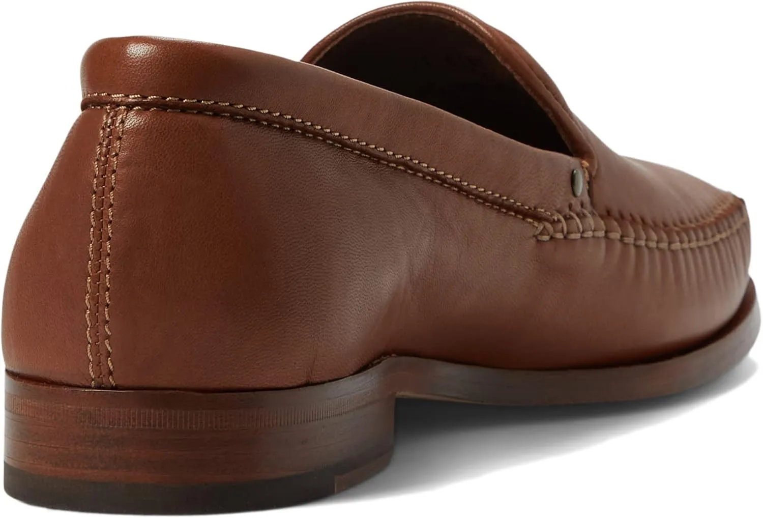 Johnston & Murphy Collection® Baldwin Whipstitch Venetian Fancy Shoes for Men – Leather Construction