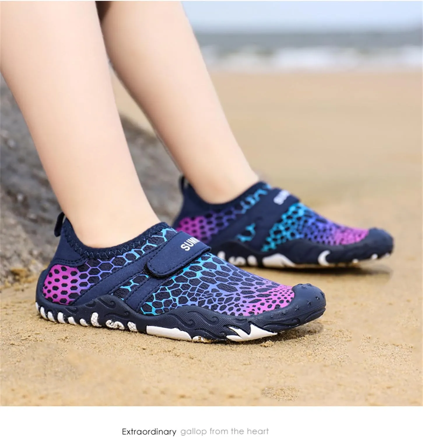 Kids Hike Barefoot Shoes Girls Boys Footwear Sneakers Barefoot Shoes Quick Dry Athletic Sports Hiking Shoes Healthy Non-Slip Breathable Trail Running Shoes
