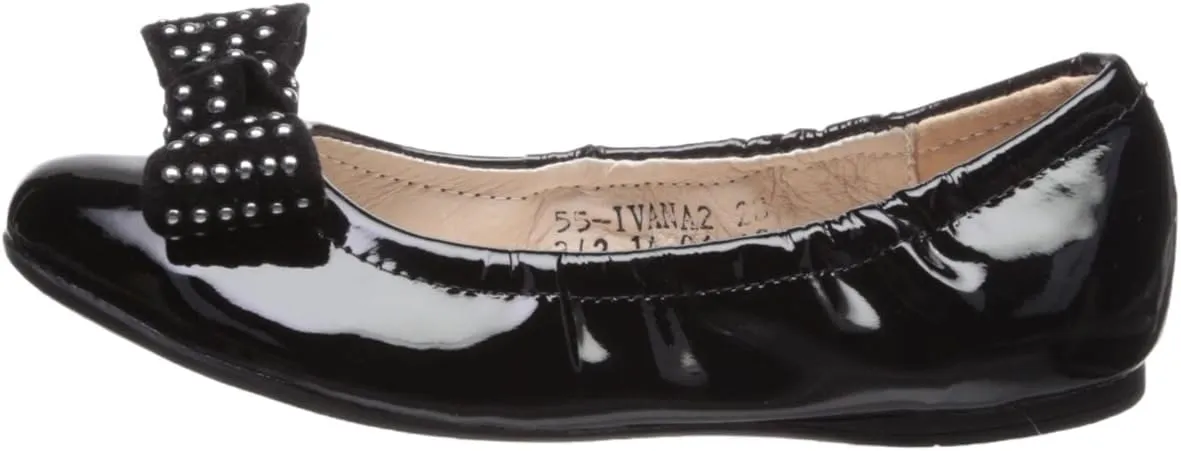 Kid's Ivana Ballet Flat, Black